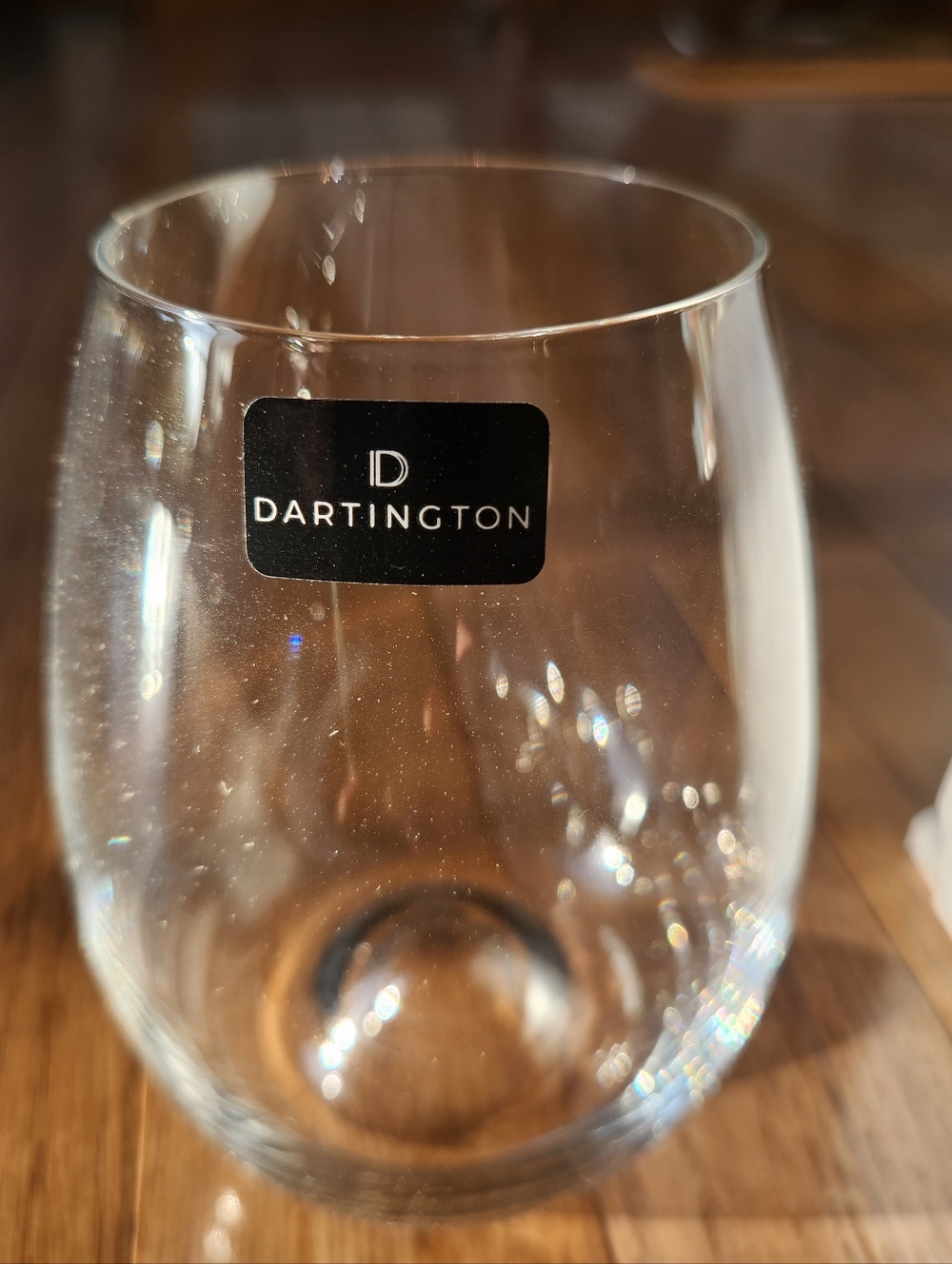 NWT Stemless Wine Glass Set Of 2